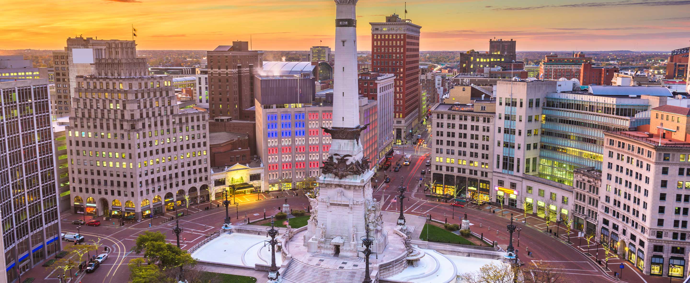 downtown Indianapolis
