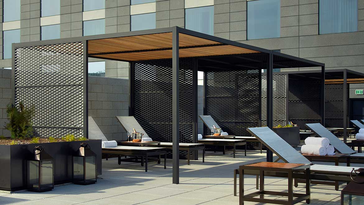 Pool Cabanas