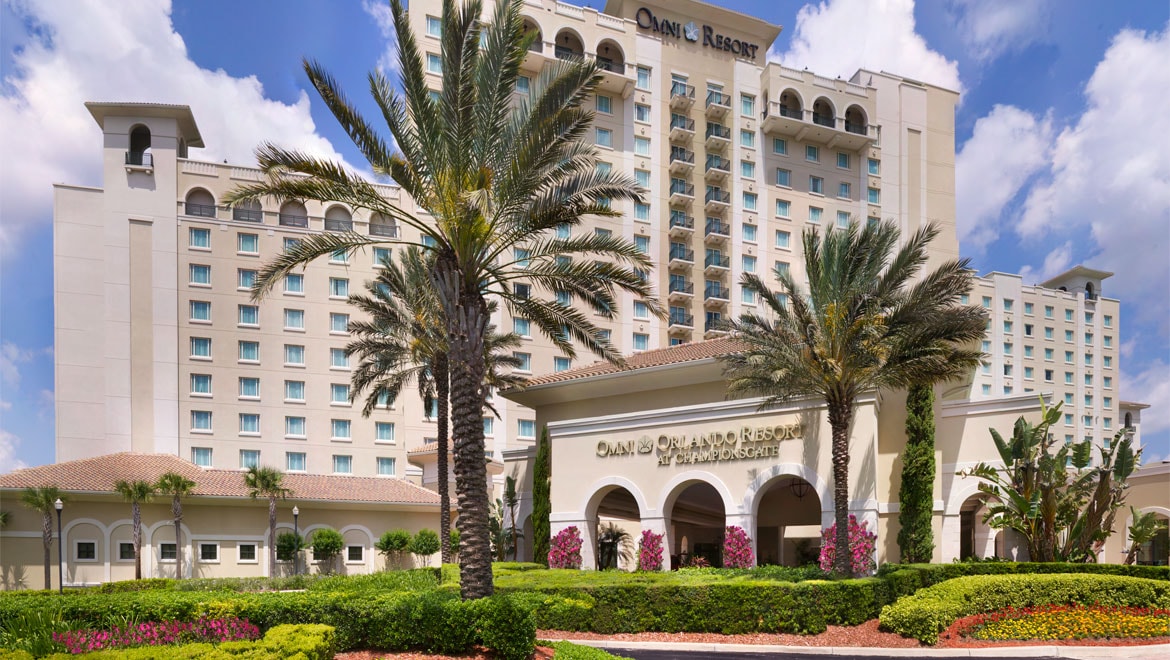 Omni Orlando outside view of resort