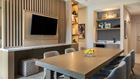 Luxury suite guestroom living area