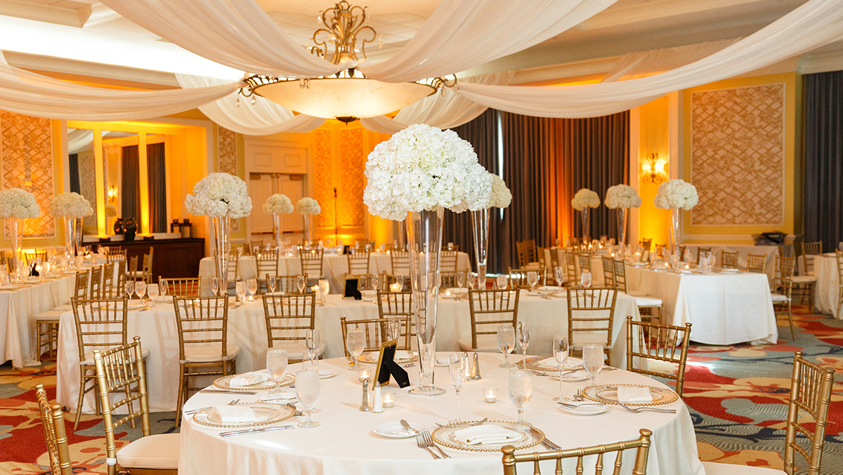 White and Gold Reception in ChampionsGate Room