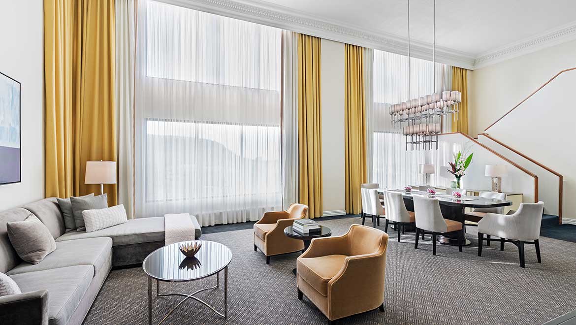 Suite living room.