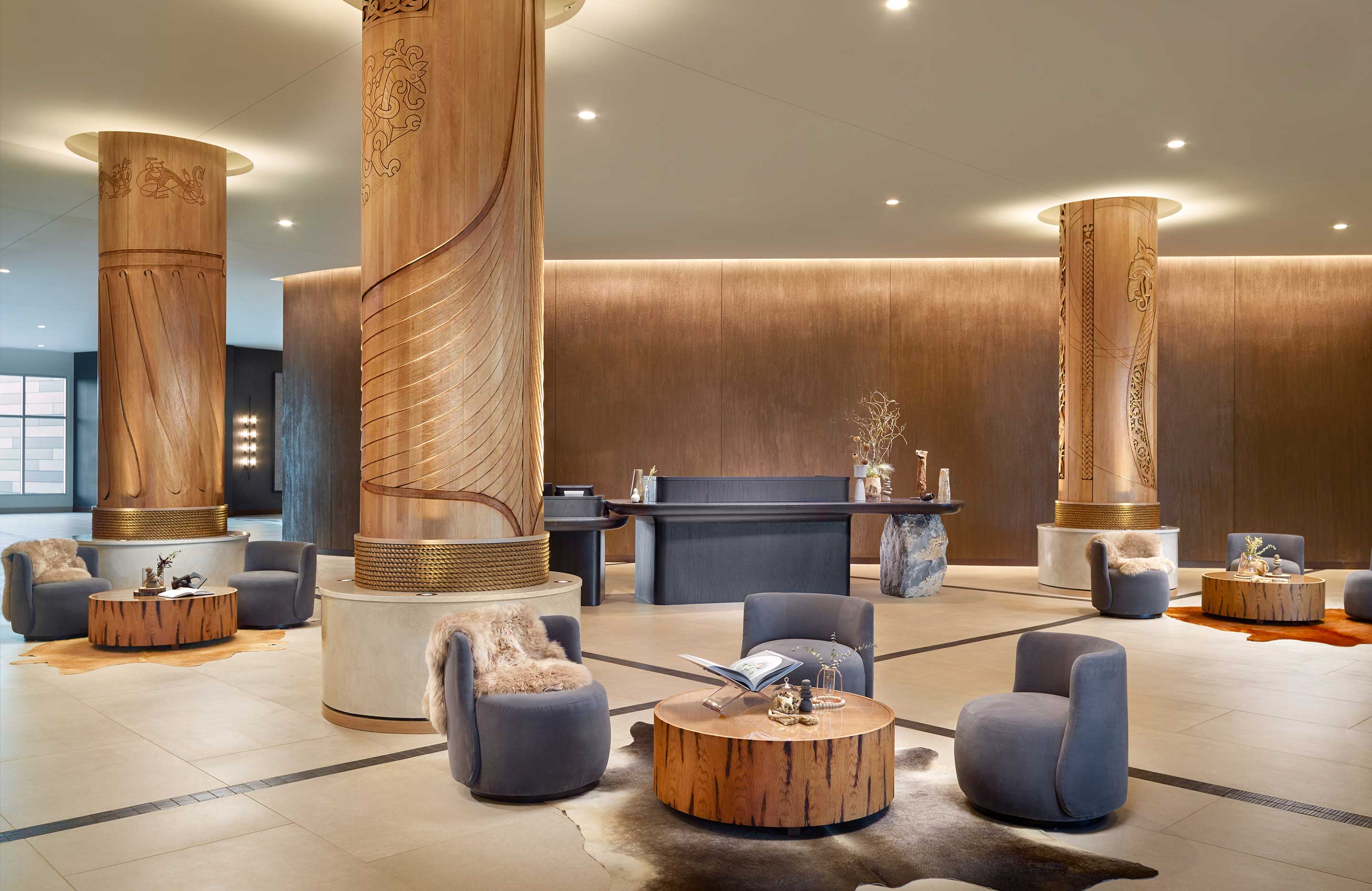 Hotel lobby