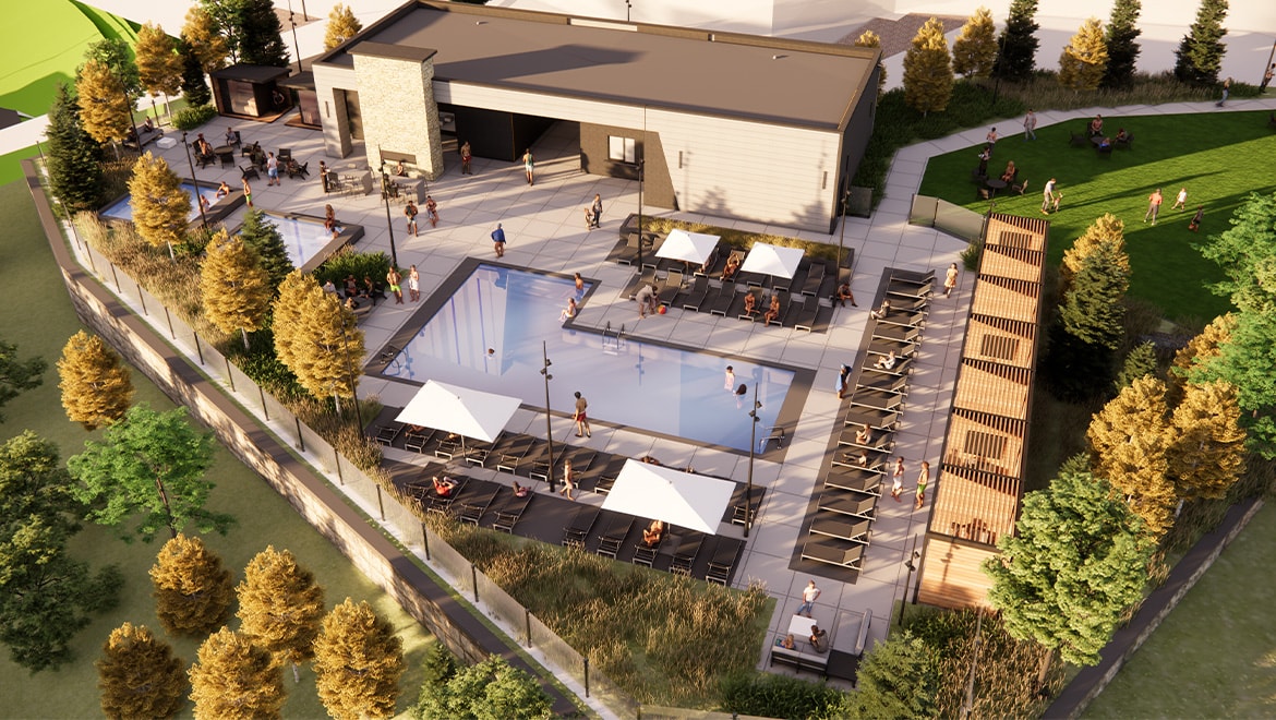 outdoor pool