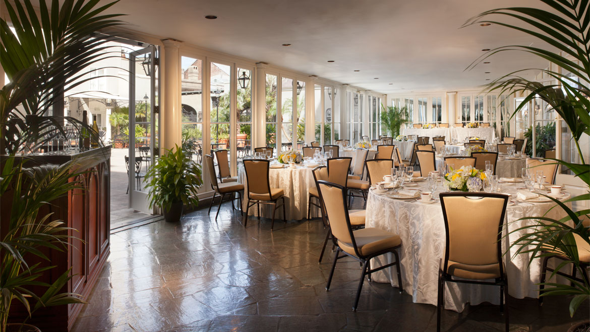 Royal Orleans garden meeting room 