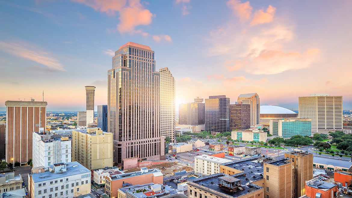 new orleans skyline