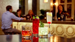 Fulton St. Bistro Bar cocktails