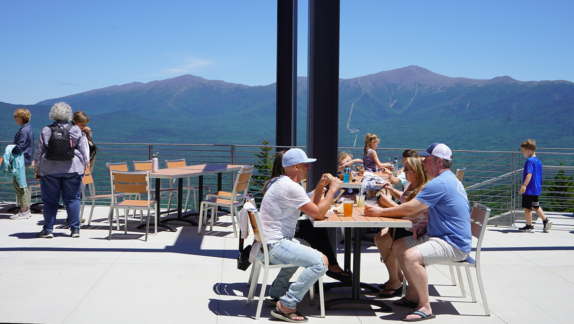 Omni Mount Washington Resort mountain top dining
