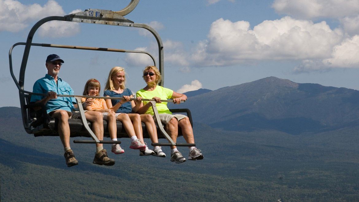 Scenic Lift Rides over the Mountain