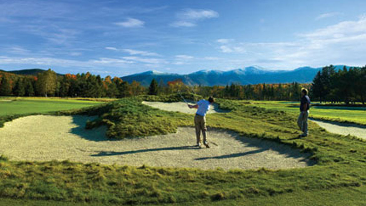 Golfing at Mount Washington Resort 
