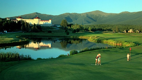 Golf course at Mount Washington