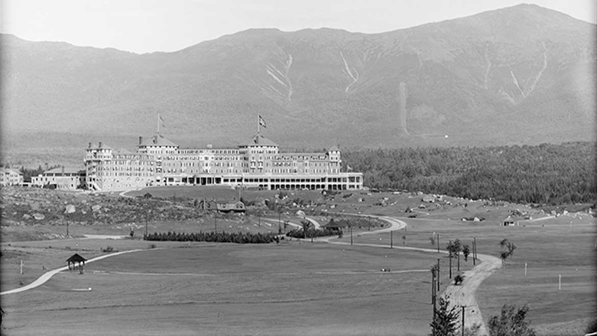 black and white image of property exterior