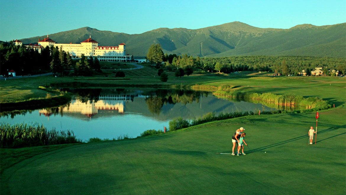 Golf course in Bretton Woods