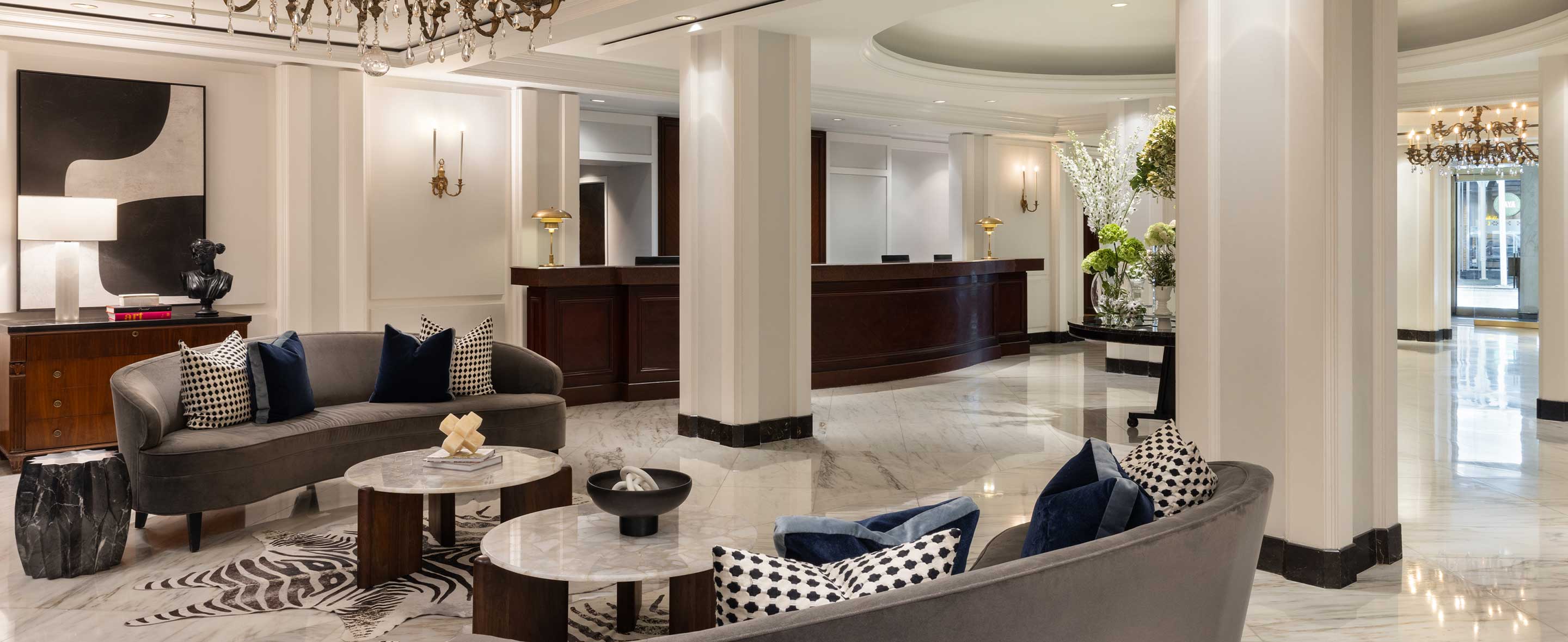 hotel lobby
