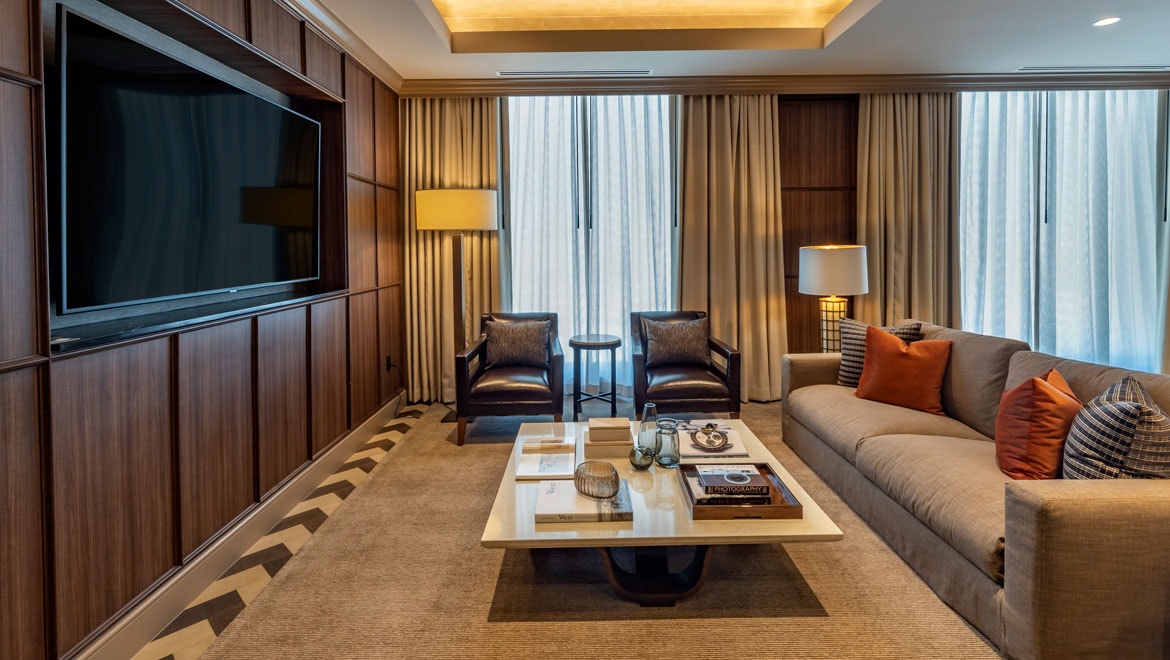 Suite living room.