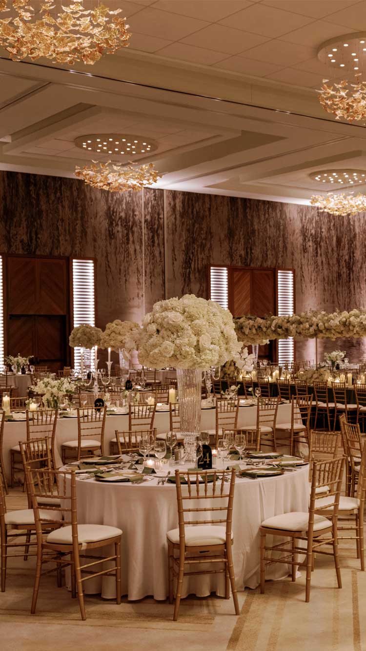 Wedding reception at Omni Oklahoma City Hotel