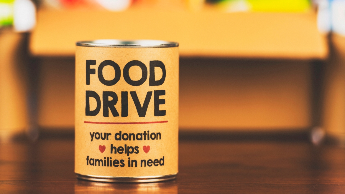 Food drive donation