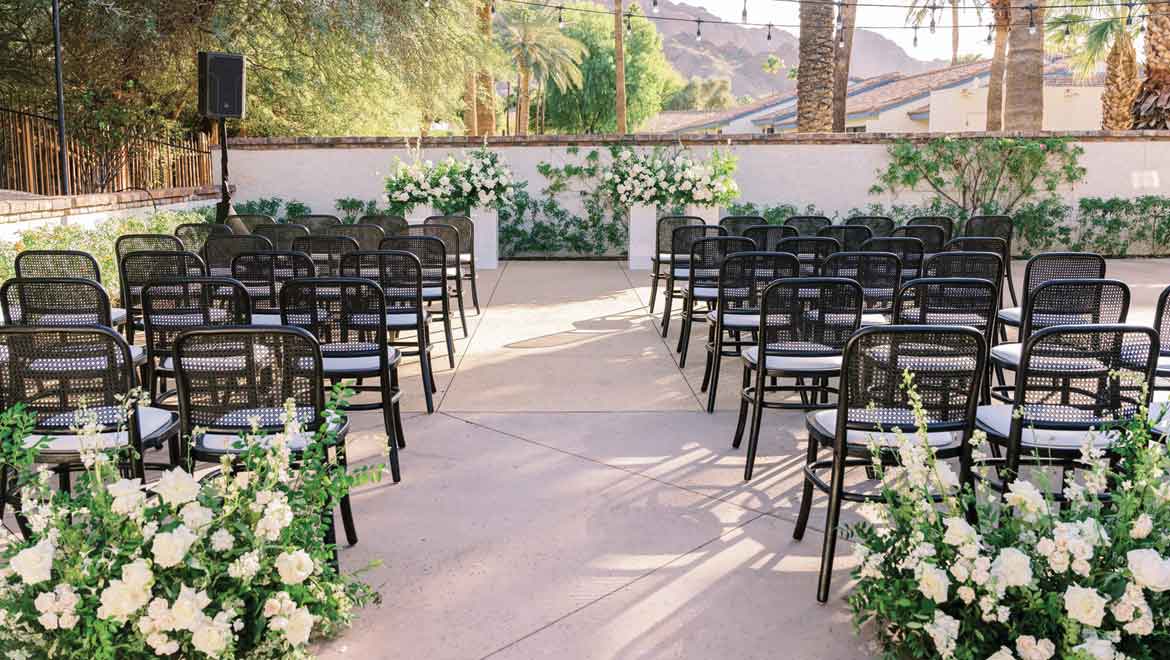 Wedding Reception set up