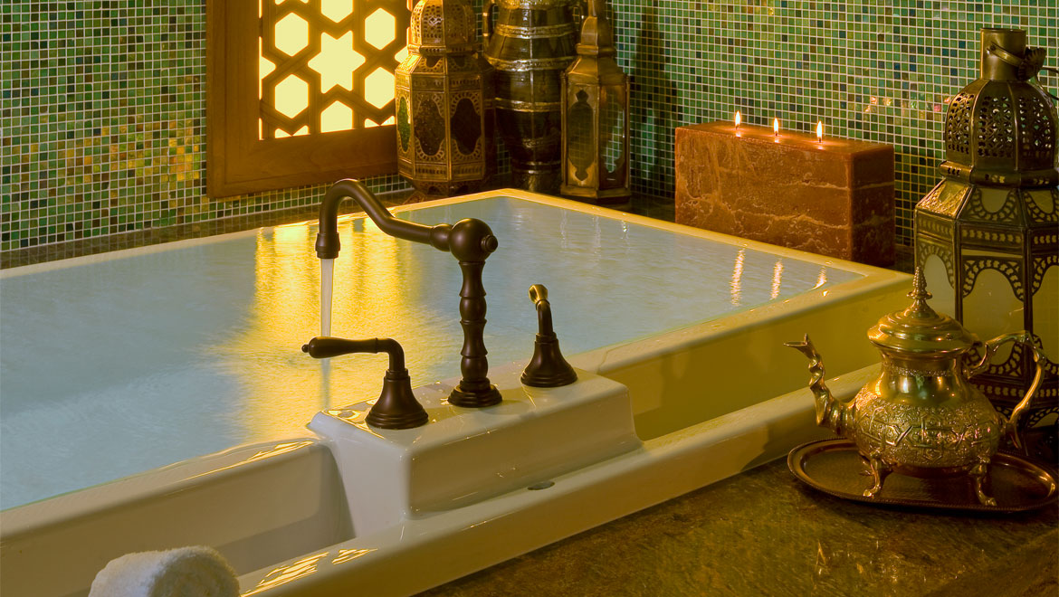 Scottsdale Montelucia Resort spa grand palace tub 