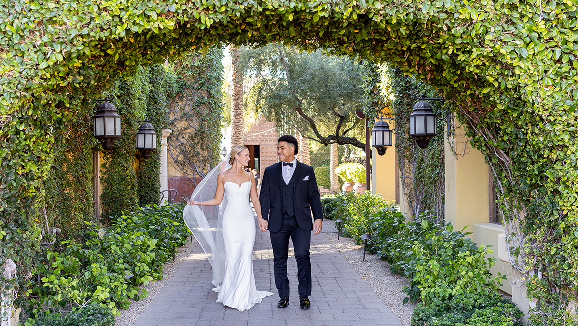 Wedding at Omni Scottsdale Resort and spa at Montelucia
