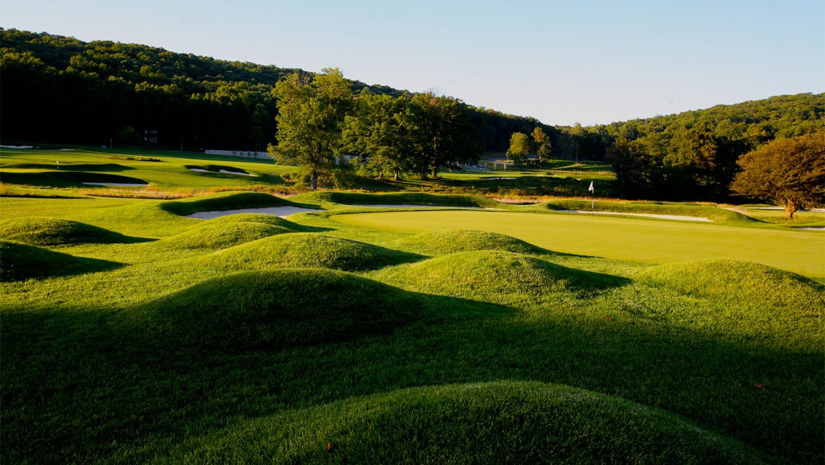 Golf course in Bedford Springs