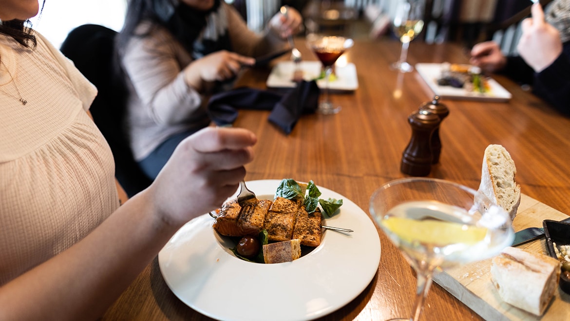 Frontier Tavern food- Omni Bedford springs 