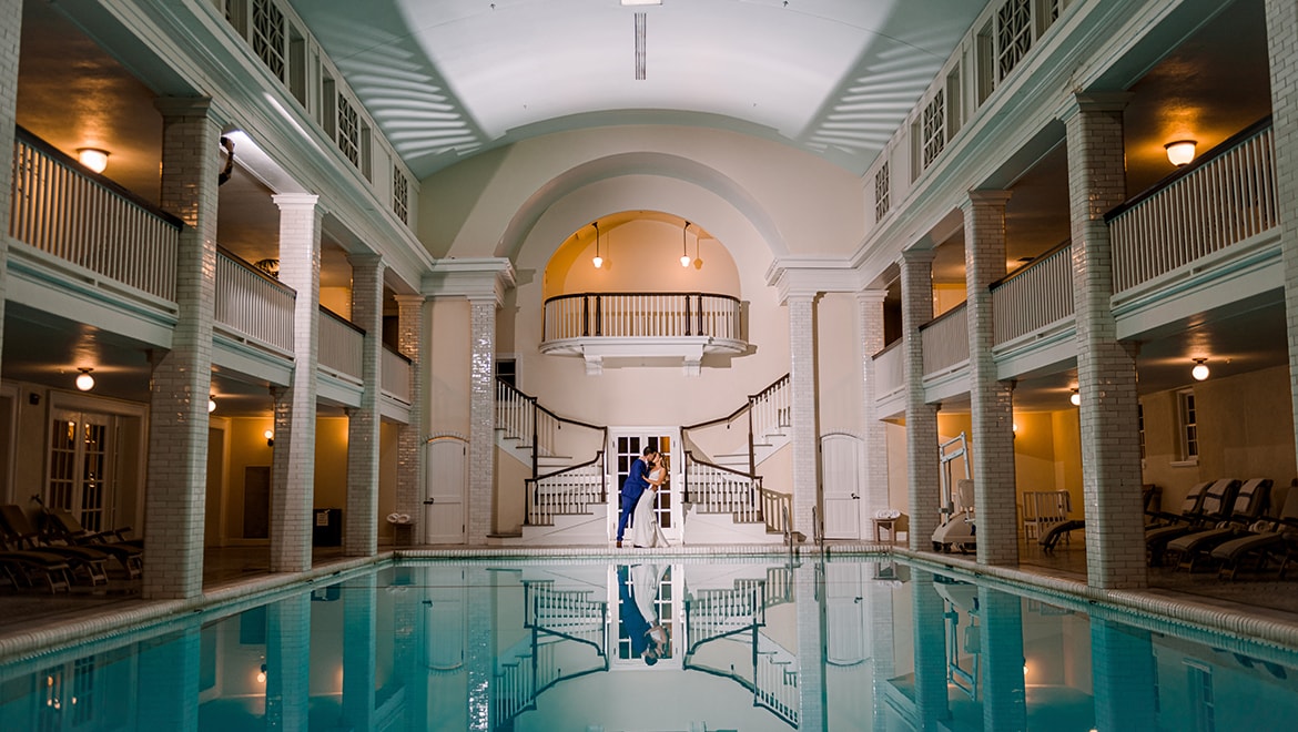 Wedding at Omni Bedford Springs 
