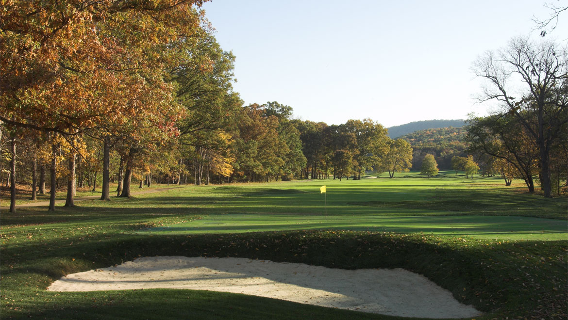 Golf course in Bedford Springs