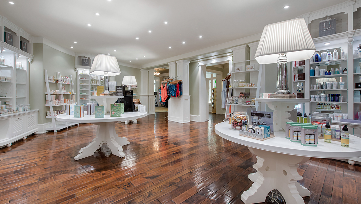Spa boutique