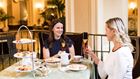 women having tea