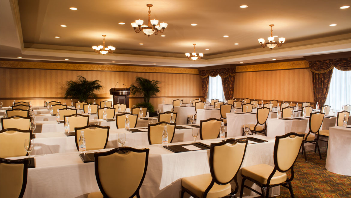 Meeting room at William Penn Hotel in Pittsburgh 