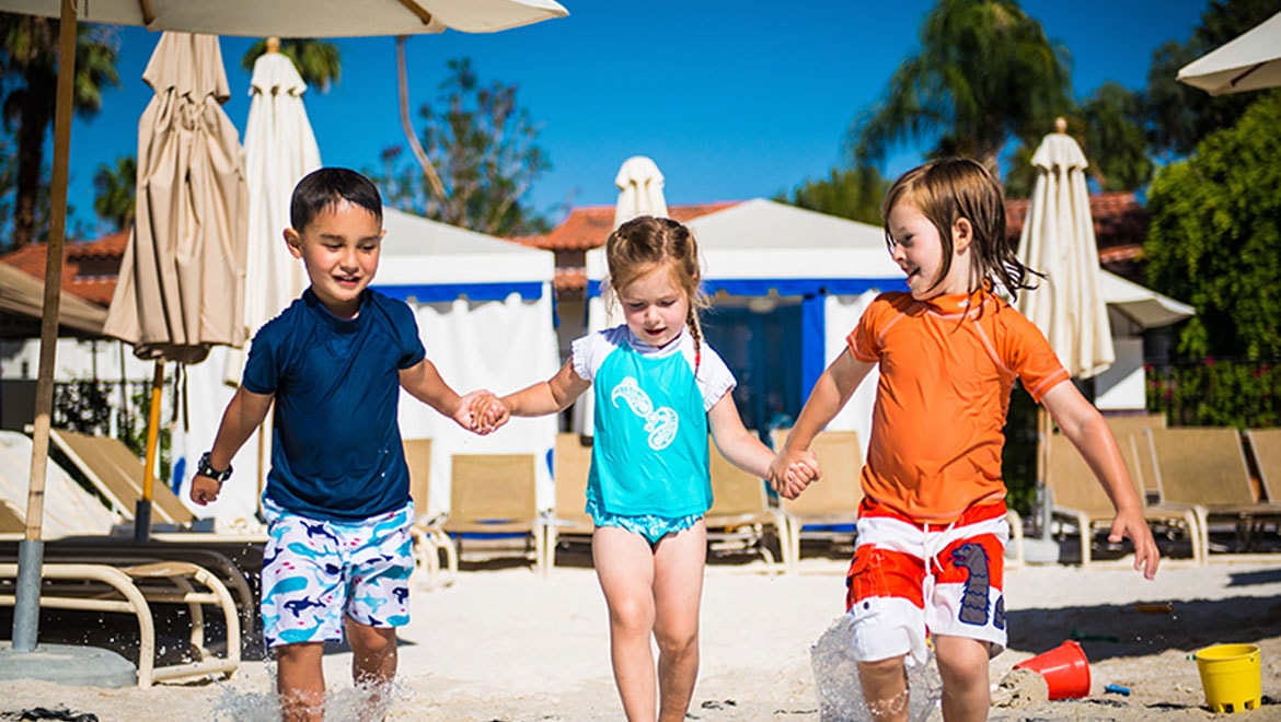 Kids playing at Splashtopia