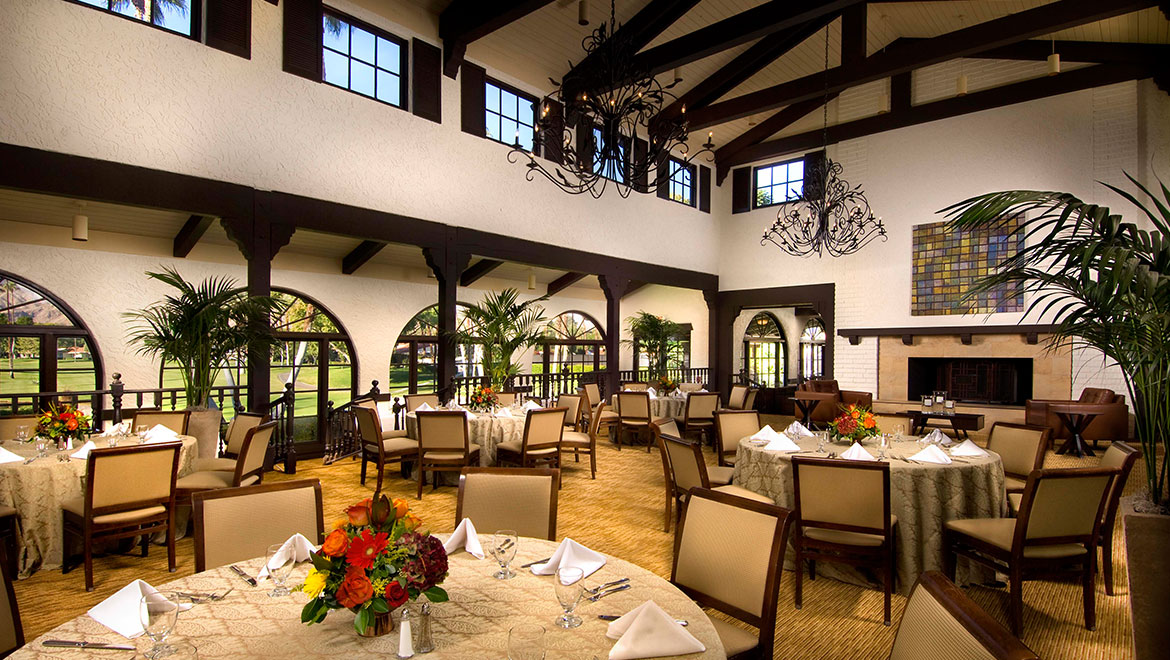 Rancho Las Palmas Country Club Dining Room
