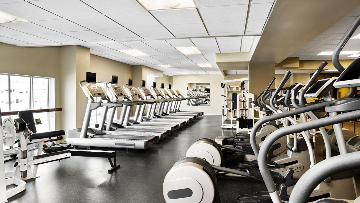 Fitness equipment.