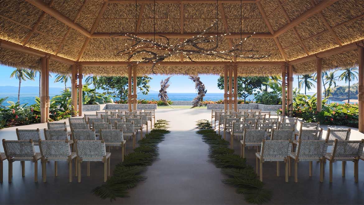 outdoor wedding ceremony