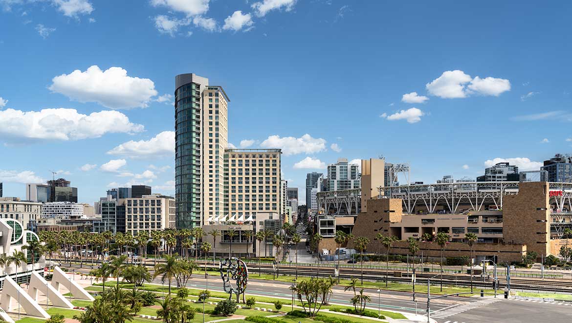 View of hotel exterior during the day
