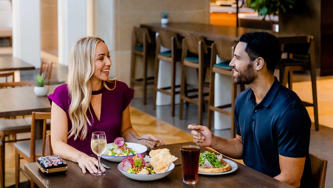 Couple Dining 