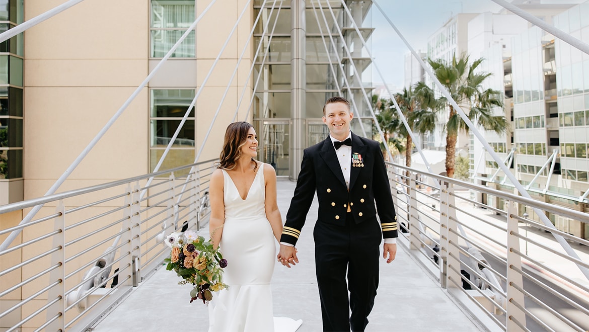 Bride and groom