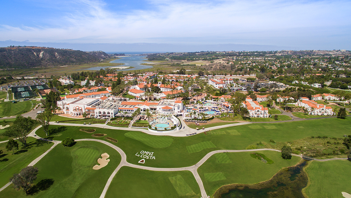 Aerial Golf Course