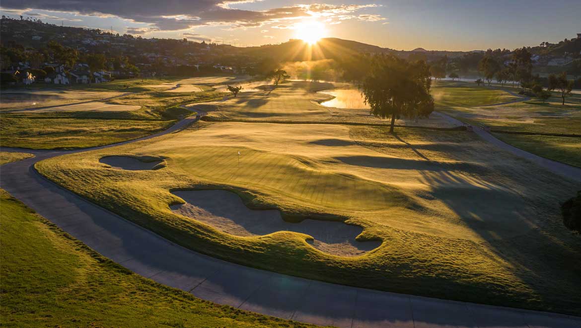 Omni La Costa golf course hole 18