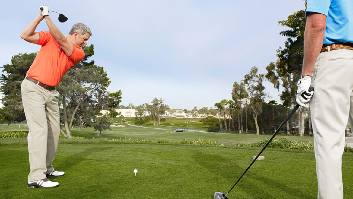 La Costa men playing south side of golf course 
