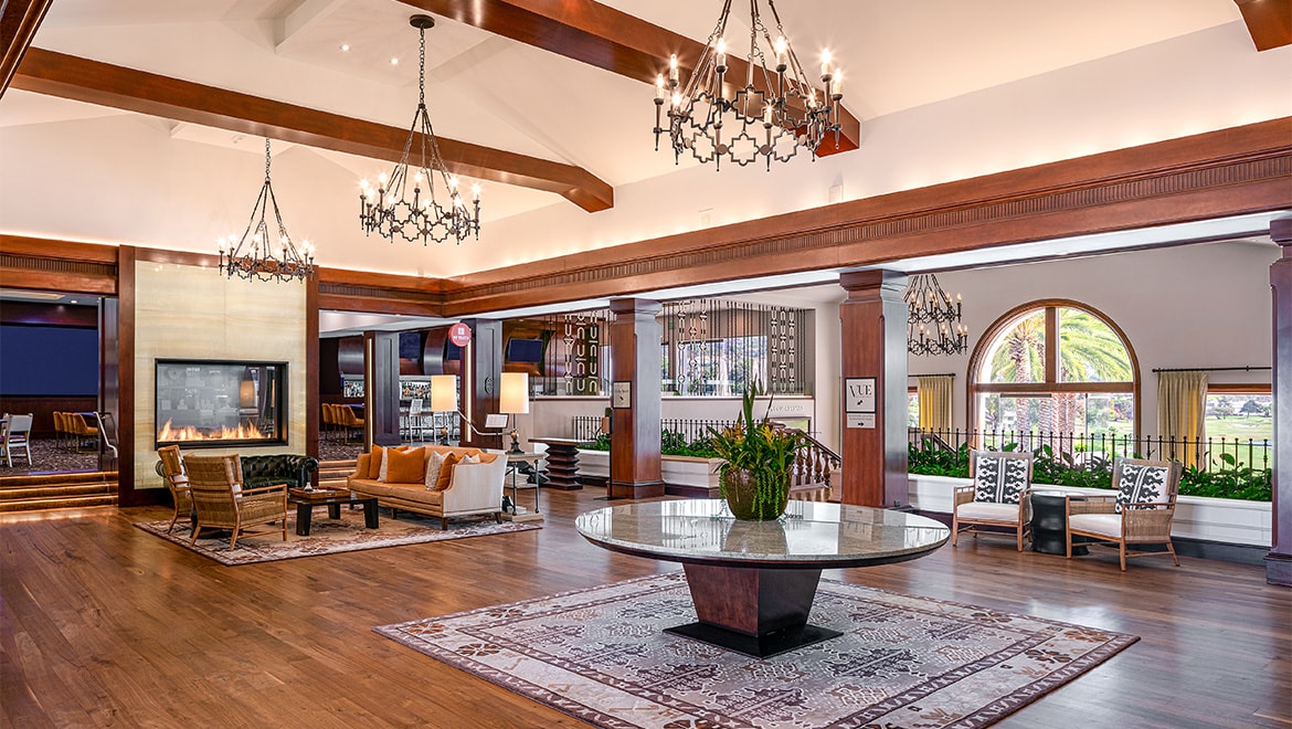 Hotel lobby