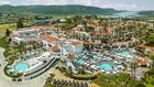 Arial shot of the splash pools
