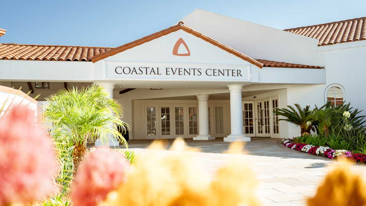 Coastal Events Center entrance