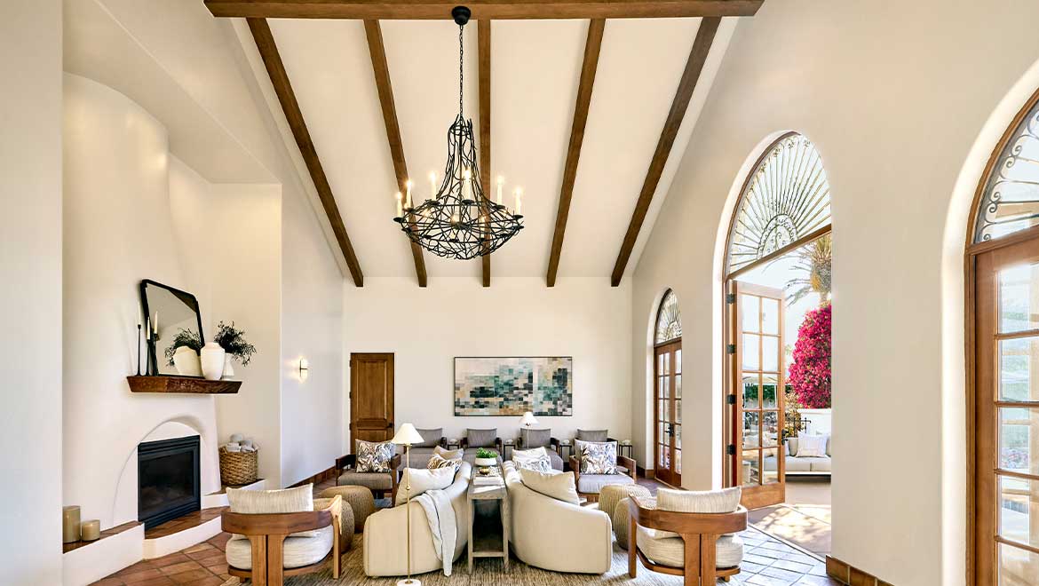 Spa lounge area
