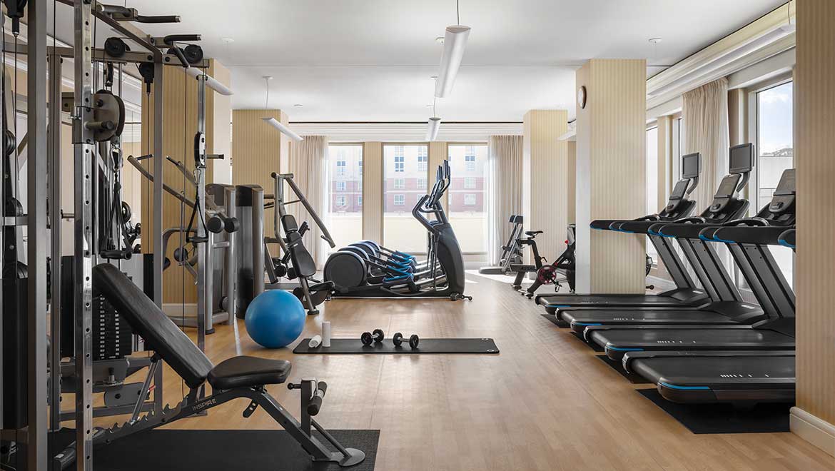 fitness center