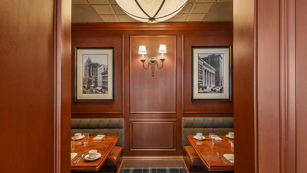 Restaurant booths