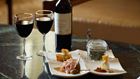 Cheese plate and wine