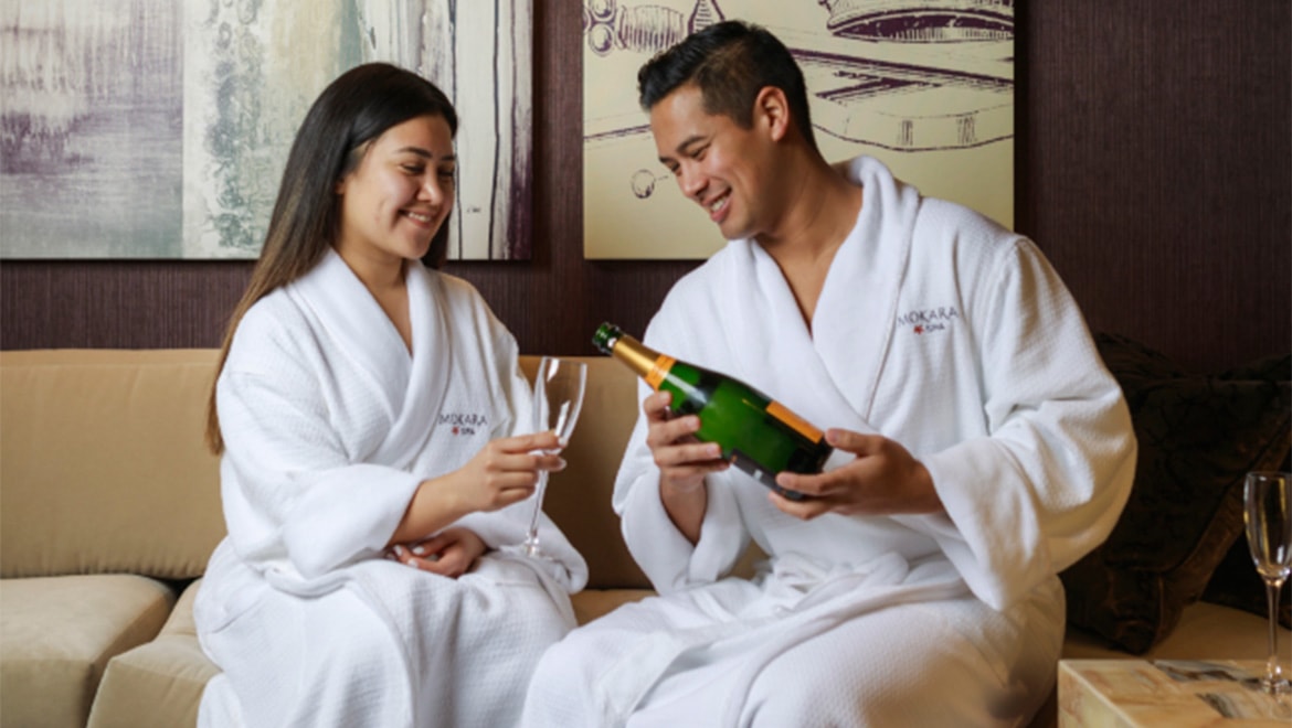Mokara spa couple