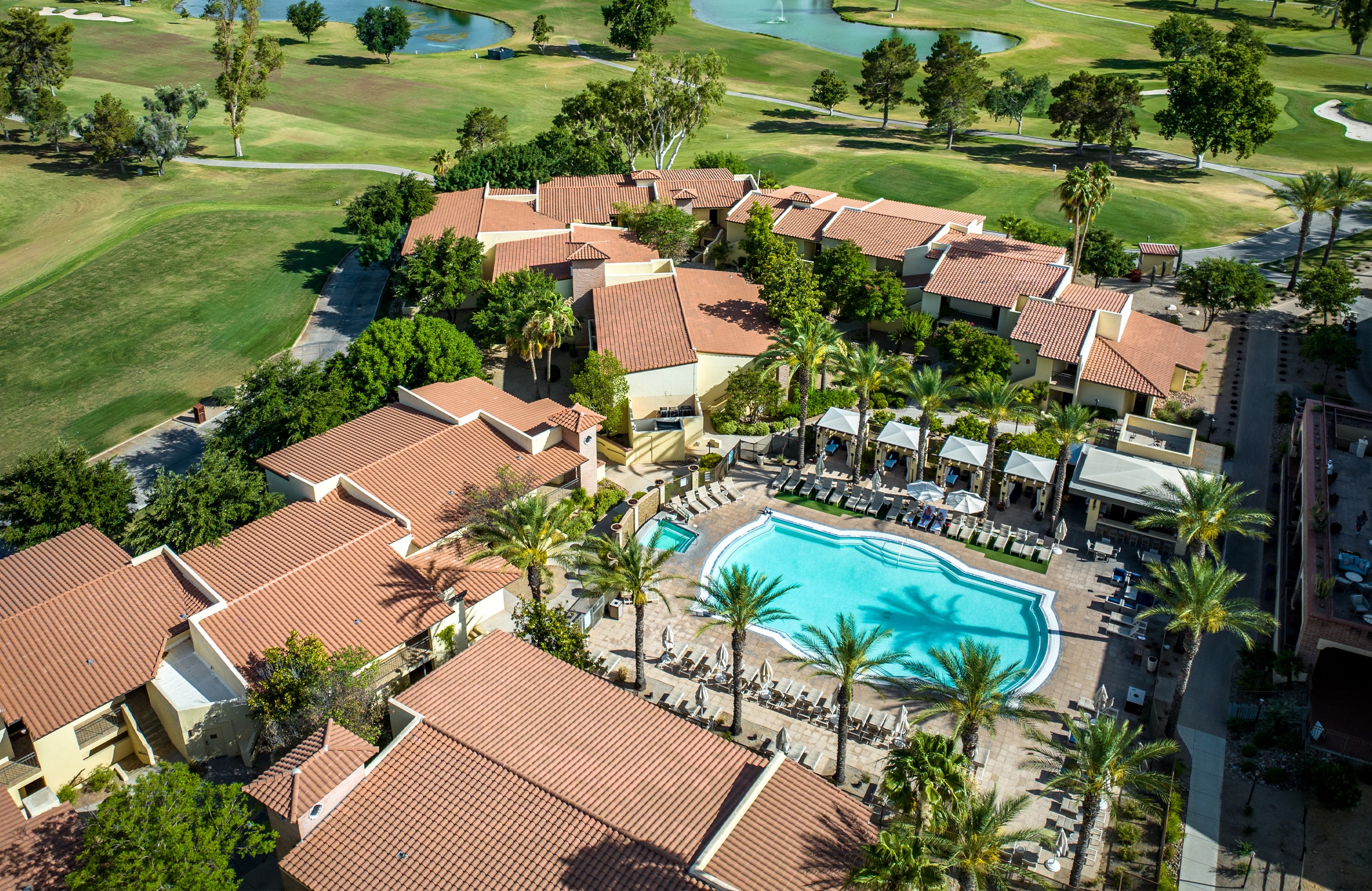 pool arial image